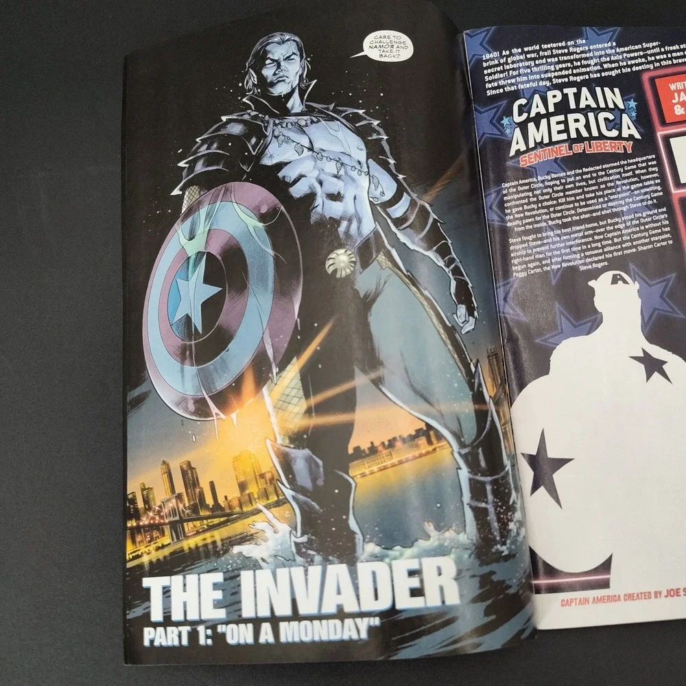 Captain America Sentinel Liberty Comic #7 Marvel Variant Book '22‎ BR3.3WA3348 - Picture 13 of 16